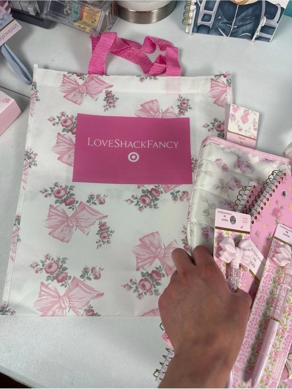 HUGE Loveshackfancy x target yoobi bundle